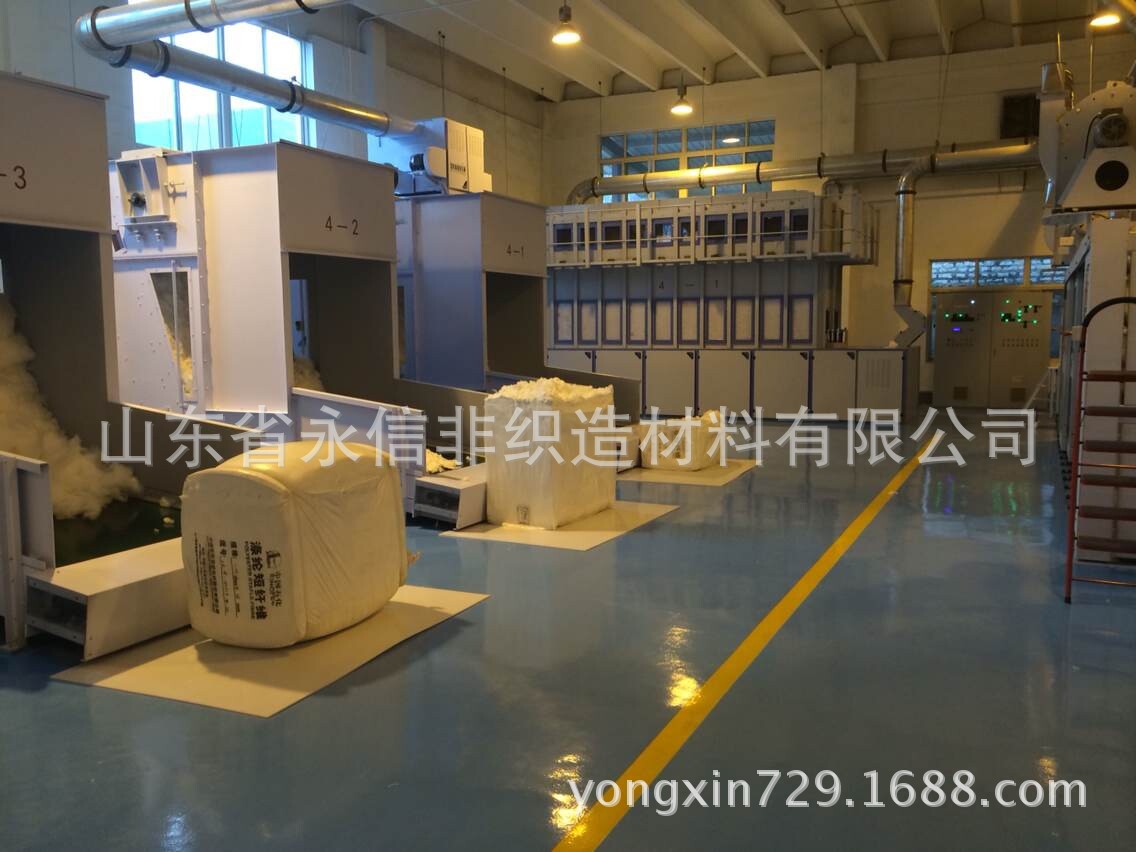 交叉水刺生产线