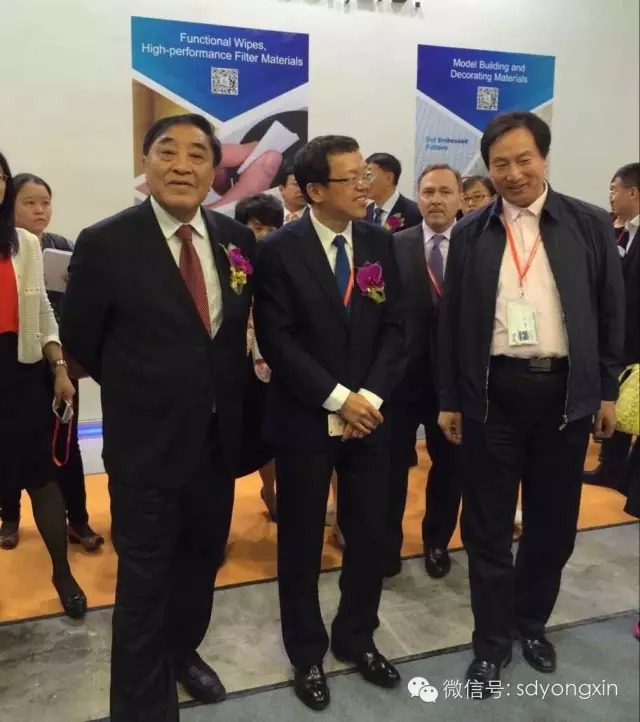 山东永信在中国国际非织造材料展览会暨高端论坛硕果累累