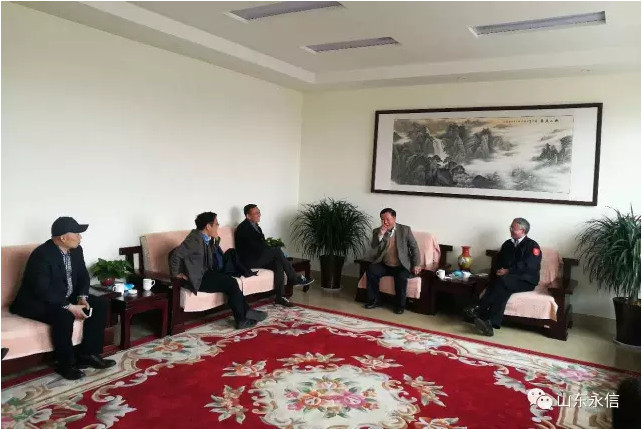 中国恒天集团一行领导莅临公司考察