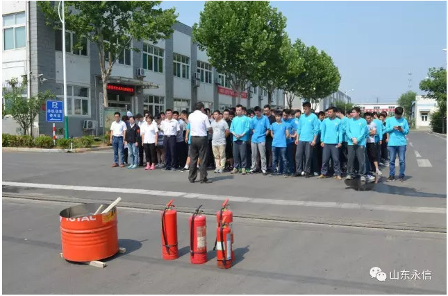 安全消防演练实况报道