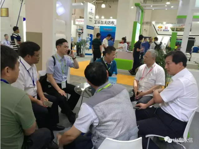 山东永信在2017年中国国际非织造材料展会暨高端论坛上硕果累
