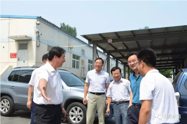章丘区委副书记孟学峰一行莅临公司调研